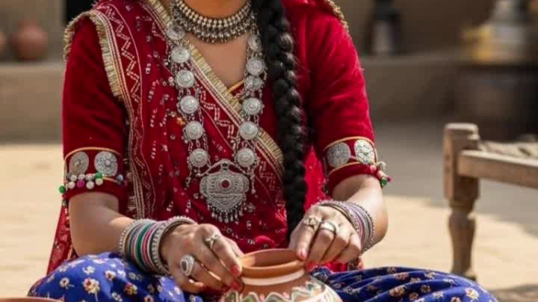 ⁣राजस्थानी संस्कृति की सच्ची झलक 🌺