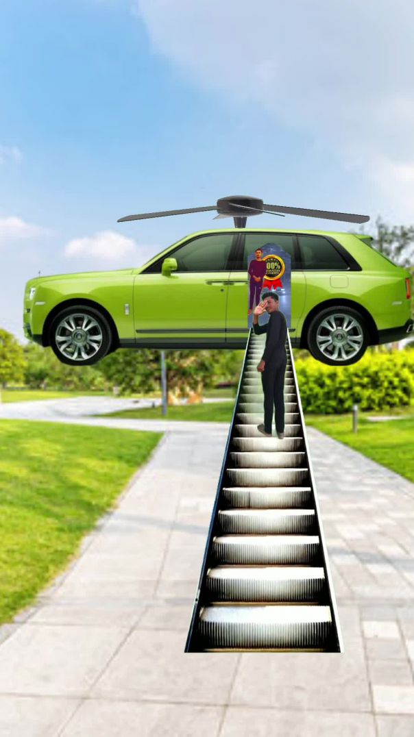 My new car pankha video flying trending song plane effect funny reels