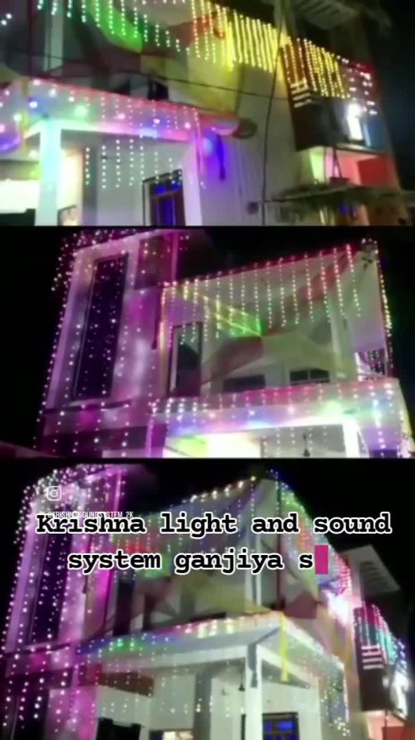 Krishna light and sound system