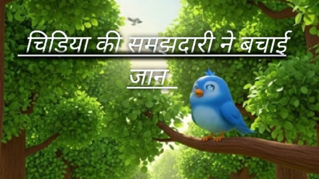 ⁣चिड़िया और लोमड़ी की कहानी