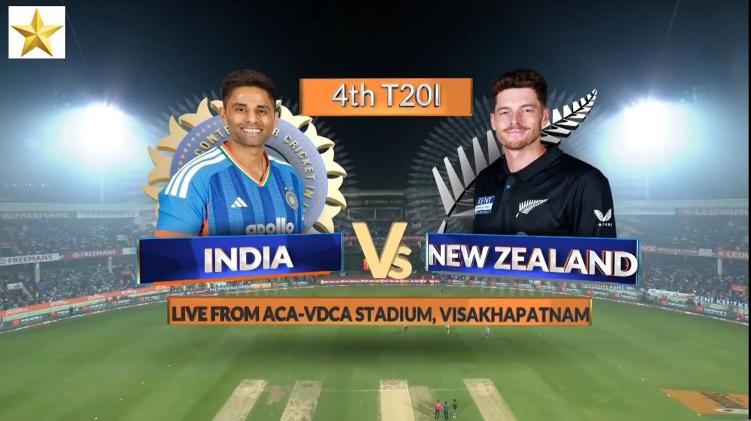 ⁣IND vs NZ 2026, 4th T20 Highlights
