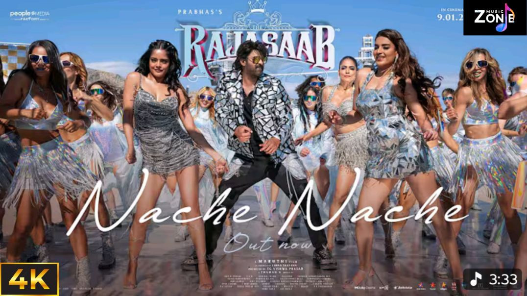 ⁣Nache Nache - Video Song | The Raja Saab | Prabhas,  Malavika Mohan, Nidhhi Agerwal, Riddhi |  Thama