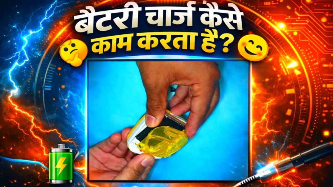 ⁣Battery charger kaise kaam karta hai