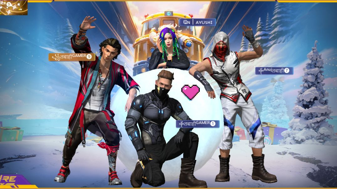 ⁣Free fire max game play by Tabahi gamer 9 with bhojpuri song 😜😜😜