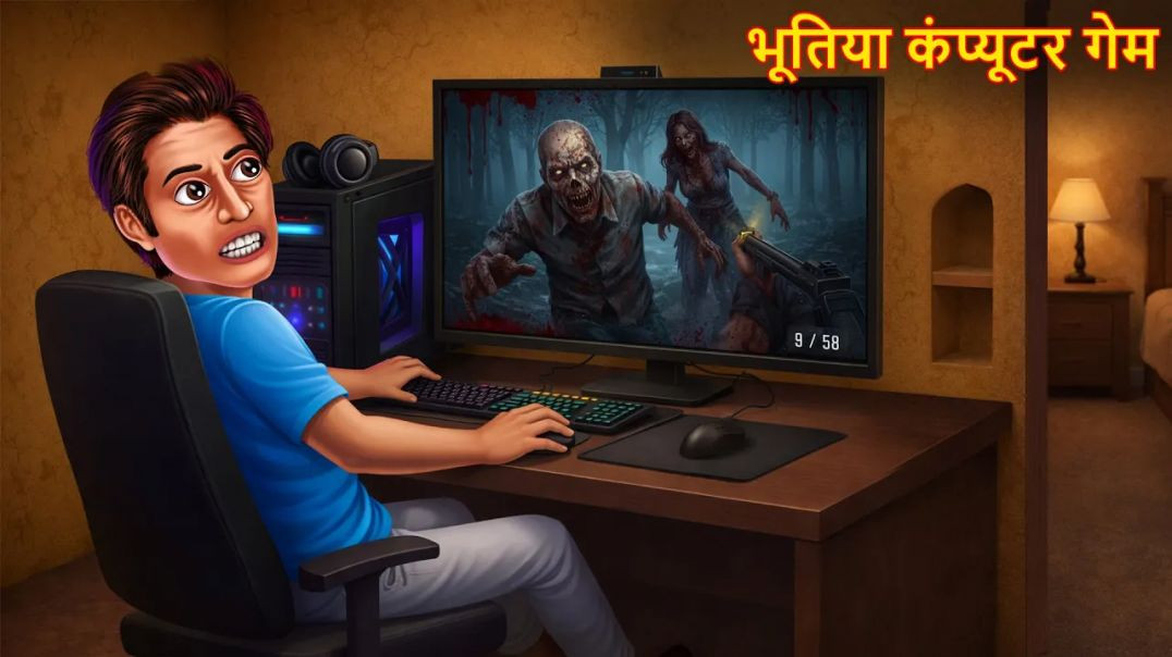 ⁣भूतिया कंप्यूटर गेम | Haunted Game | Horror Stories | Chudail Ki Kahaniya | Bhoot Kahaniya | Kahani