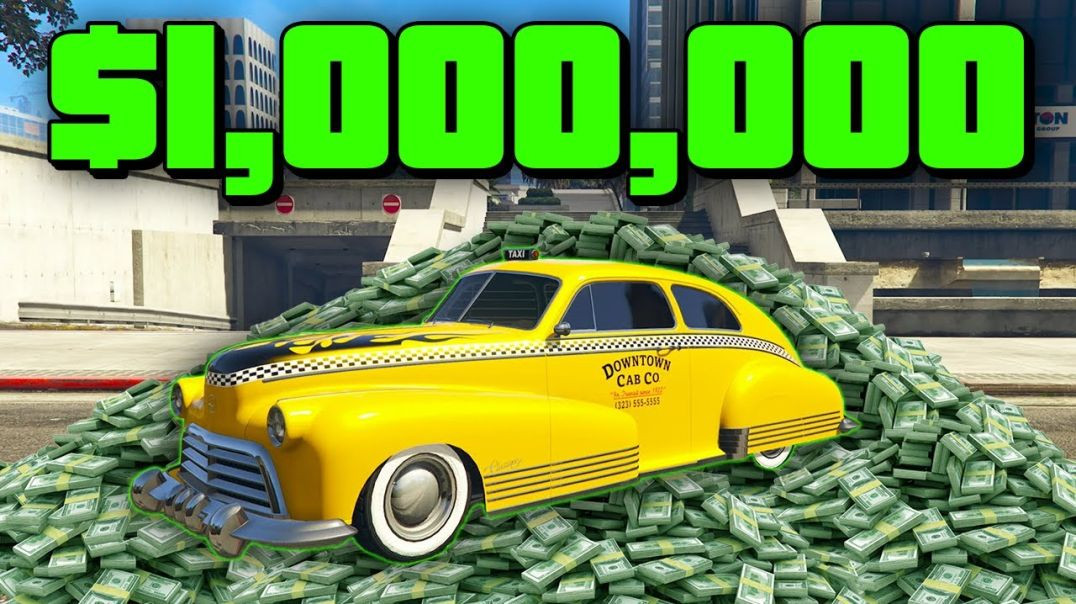 ⁣How I Made $1,000,000 With Taxi Work in GTA Online