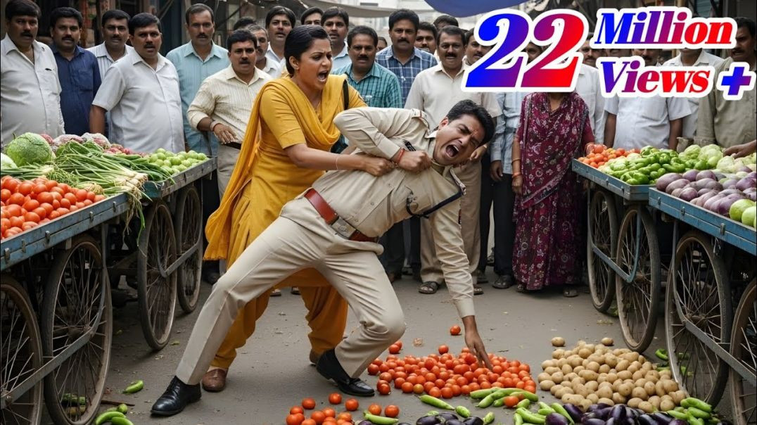 Inspector_Ne_Jab_Sabji_Wali_Par_Hath_Uthaya