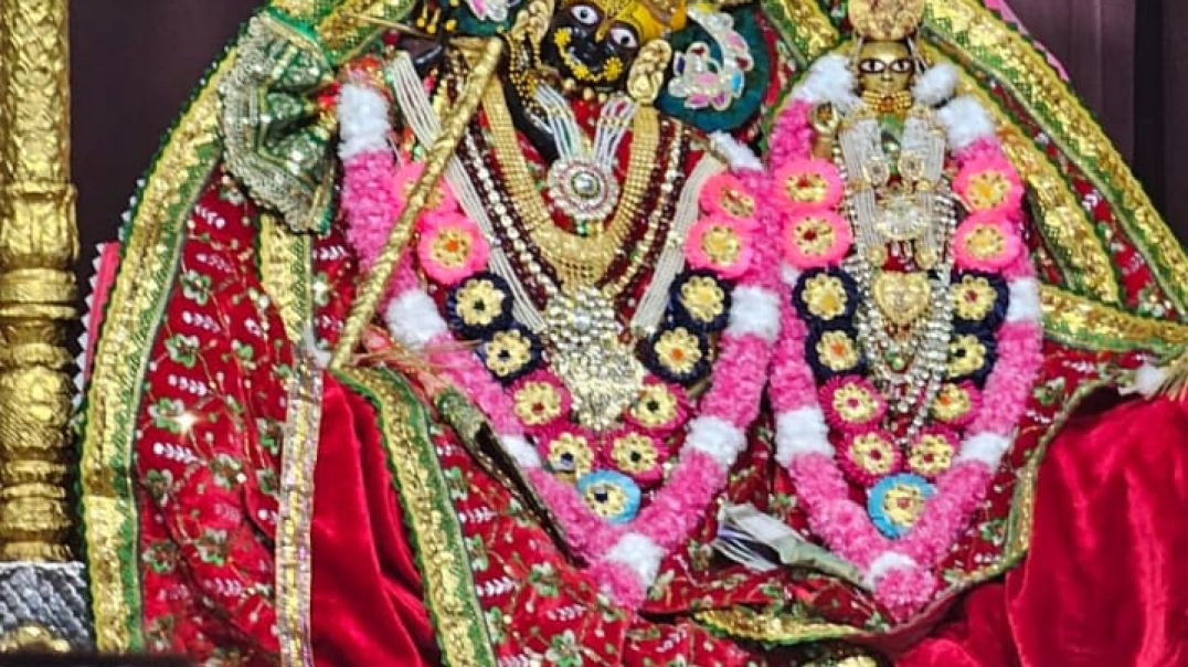 ⁣नई साल के दिन राधारानी की सुबह की आरती और दर्शन करो