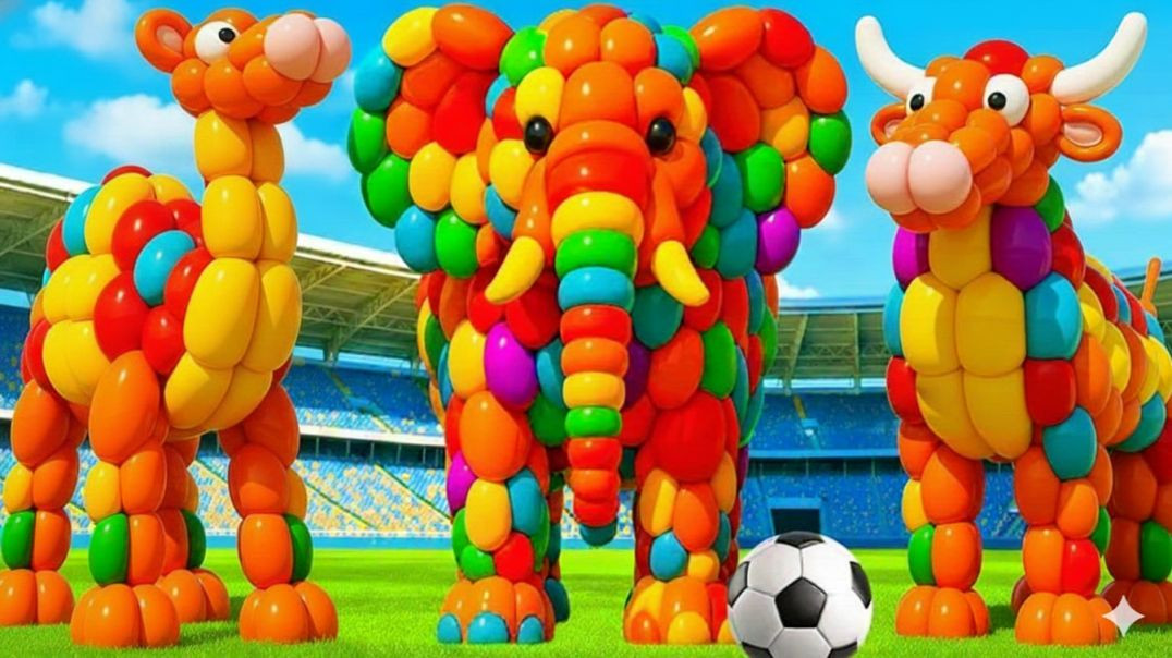 ⁣The_mascot_vibrato_assistant_JCB_and_Cat_on_the_football_field_is_popular,_co_produced(1080p)