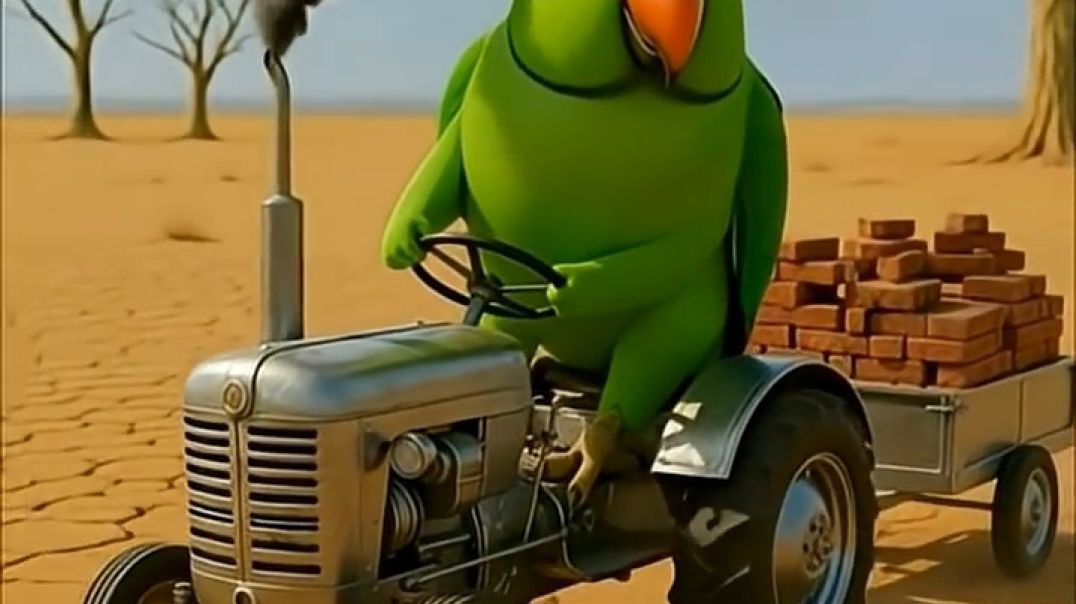 ⁣parrot or tractor ki story video #story #parrot #shorts #trendingshorts #ai #aishorts #trector