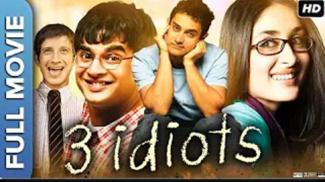 ⁣3 Idiots Full Movie | <br> <br>Aamir Khan, Kareena <br> <br>Kapoor, R. Madhavan, Sharman Joshi | <br