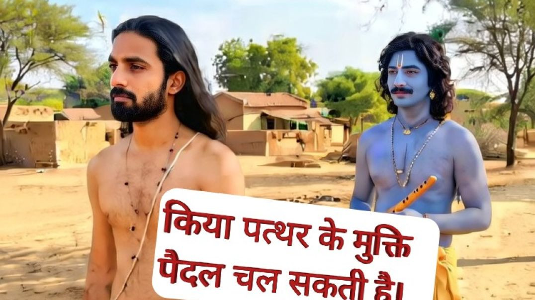 ⁣क्या पत्थर की मूर्ति पैदल चल सकती है!