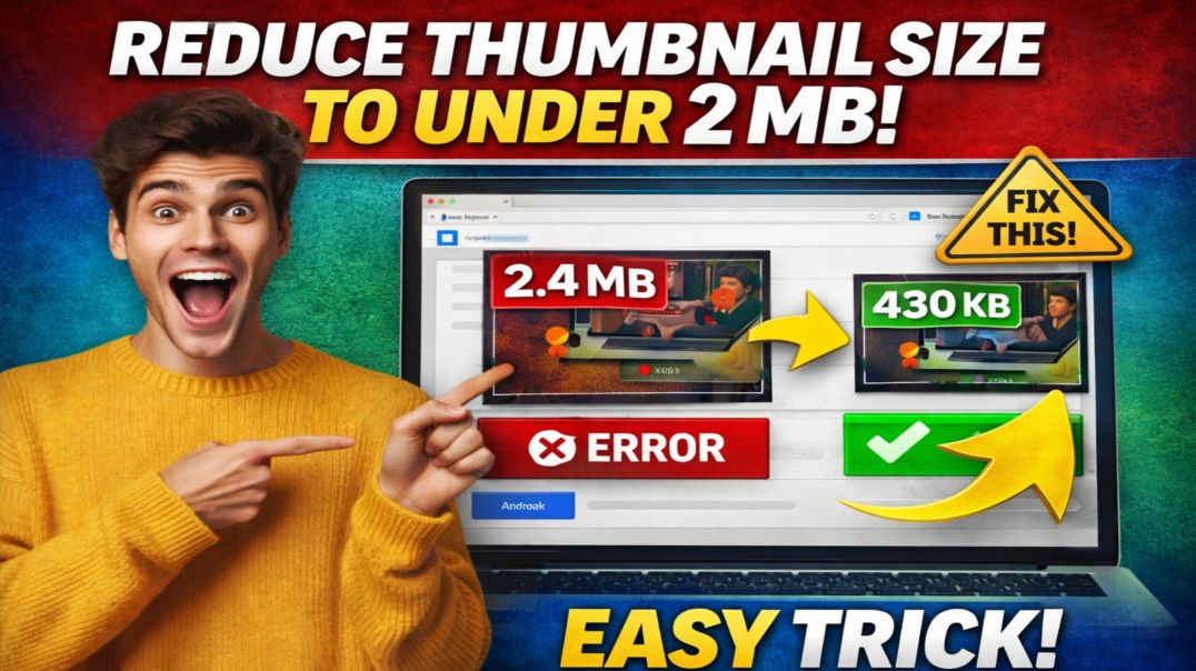 ⁣Atoplay Thumbnail Size Problem Solved ✅ 2MB Limit Fix Step-by-Step