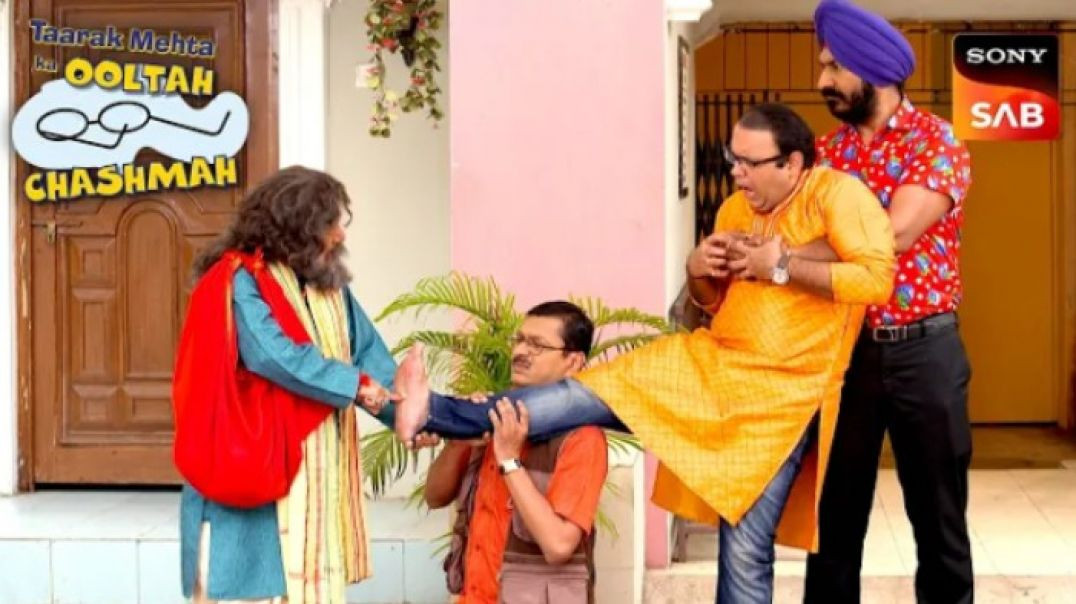 ⁣Tun Baba ने पढ़ी Bhide के पैरों की रेखा |  Taarak  Mehta Ka Ooltah Chashmah | Sakharam Ki Adla  Badl