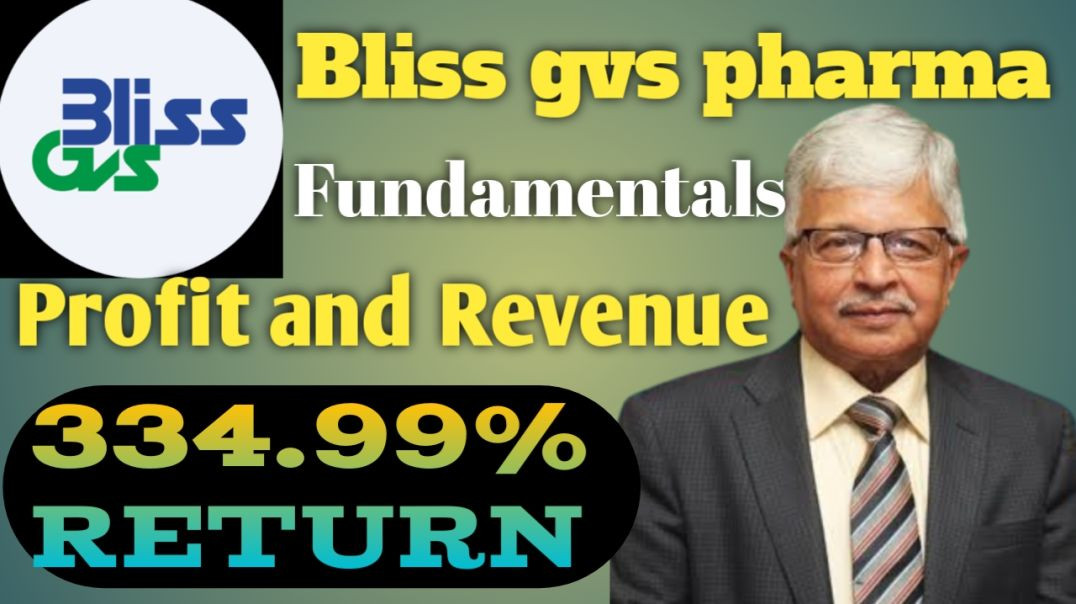 ⁣Bliss GVS Pharma latest News Bliss GVS Pharma share price target Bliss GVS share price #stocks  #fun