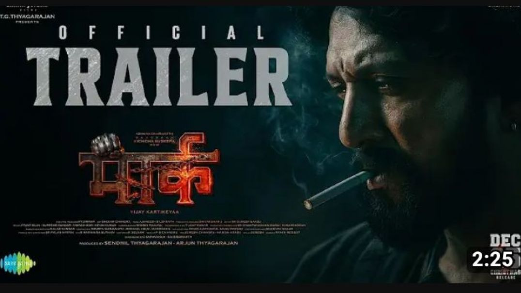 Mark - Official Trailer | Kichcha Sudeepa | Vijay Kartikeyaa | Ajaneesh B Loknath | SJF