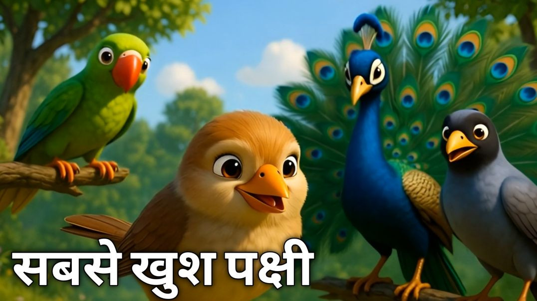 ⁣सबसे खुश पक्षी ! the happiest bird
