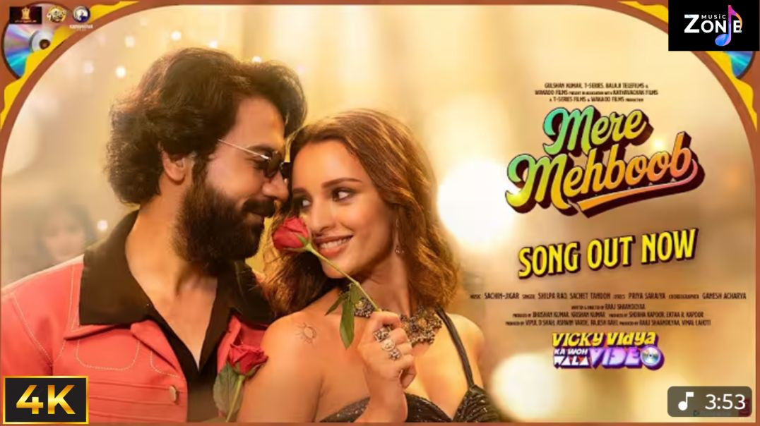 ⁣Mere Mehboob |  Vicky Vidya Ka Woh Wala Video |  Rajkummar |  Triptii Dimri |  Sachin-Jigar, Shilpa,