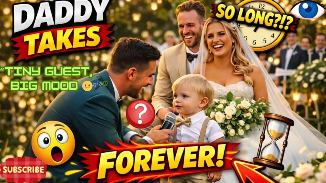 ⁣Kid’s Funny Wedding Reaction 😂 | Viral Cute Moment