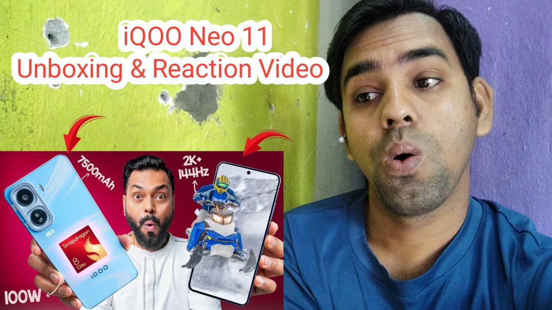 ⁣¡QOO Neo 11 Unboxing & First Look Flagship Killer Of 2026? Unboxing & Reaction video