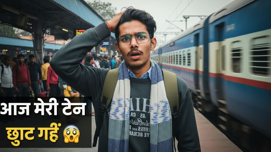 ⁣Aaj to train choot gai 😫 #vlogs #blog #apnatube #apna #tranding