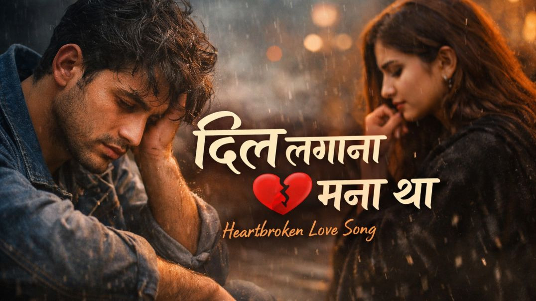 ⁣Dil Lagana Mana Tha 💔 | Sad Bollywood Song | Heart Broken Love Song | Hindi Sad Song 2026