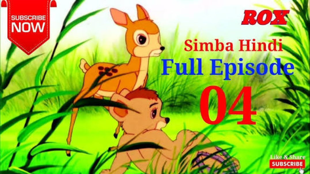⁣Simba Cartoon Hindi Full Episode 4 Simba The King Lion JustKids Show 720p