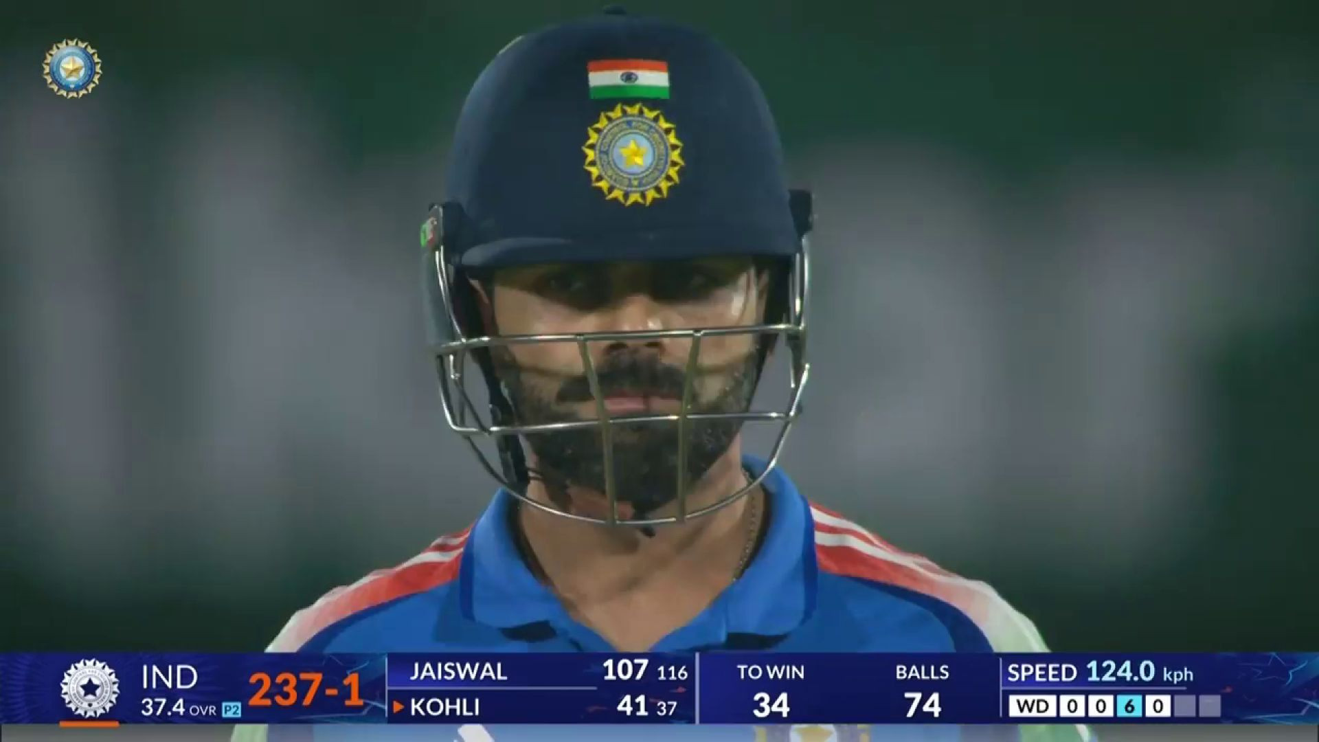 ⁣IN vs SA 3rd ODI Match Virat Kohli Batting Highlights 2025