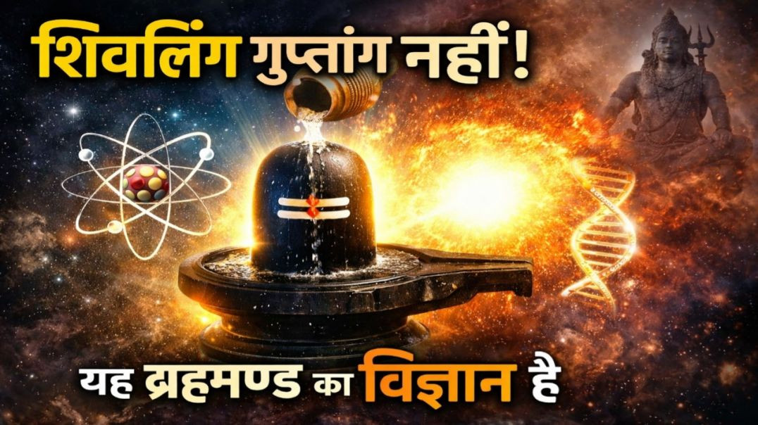 ⁣शिवलिंग गुप्तांग नहीं है! यह ब्रह्मांड का विज्ञान है | Shiva Lingam Scientific Truth | Mahadev