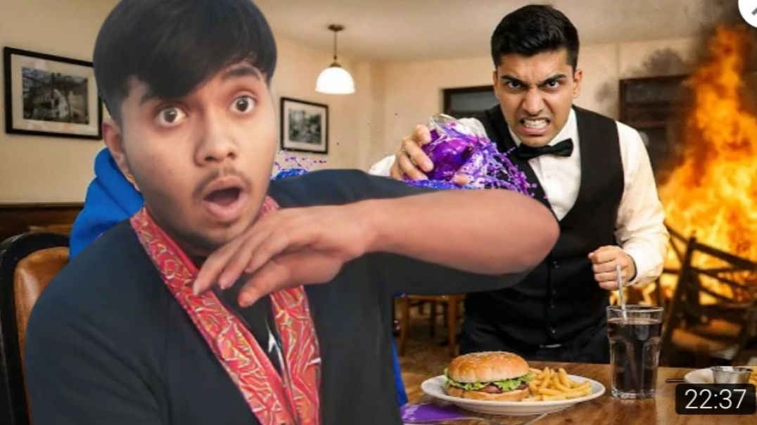 ⁣Going to Viral Rude Restaurants