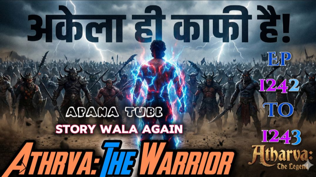 ⁣👊⁣⁣⁣⁣⁣⁣⁣⁣Athrva: The Warrior | New Ep 1242 To 1243 | Hindi Audio Novel Story | @StoryWala