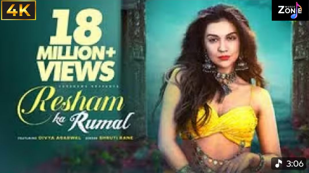 ⁣Resham Ka Rumal |  Divya Agarwal |  Shruti Rane |  Official Music Video | @musiczone