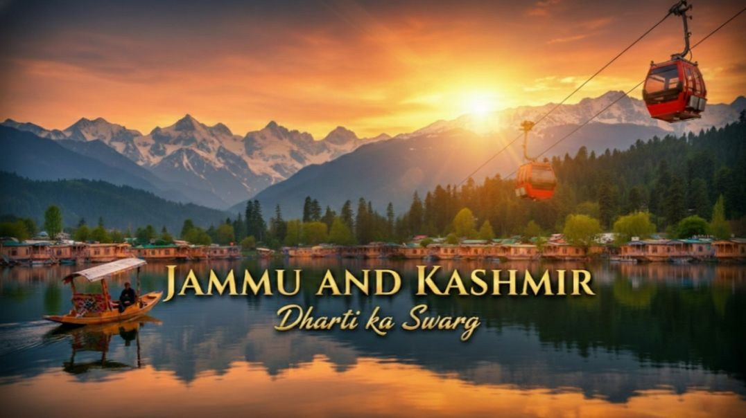 ⁣Jammu and Kashmir (Darti ka swarg)