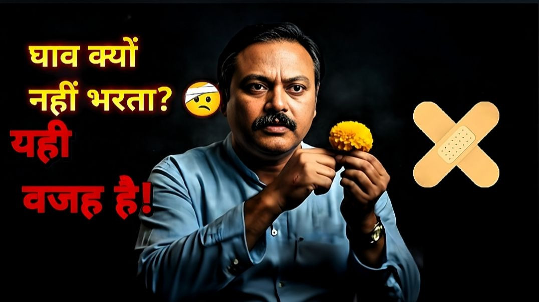 ⁣Rajiv Dixit – घाव क्यों देर से भरता है और जल्दी कैसे ठीक करें?
