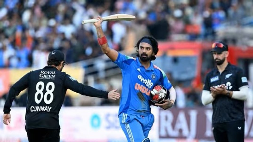 KL Rahul 112 runs in Ind Vs NZ 2nd ODI Match #india #newzealand #klrahul