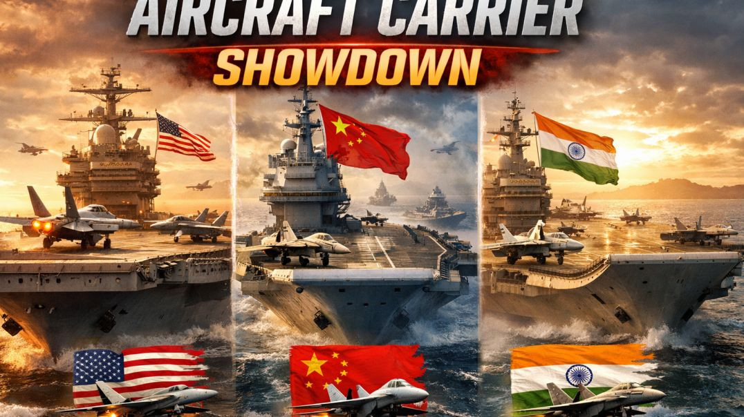 ⁣Aircraft Carriers by countries 2026 | Naval Power Comparison