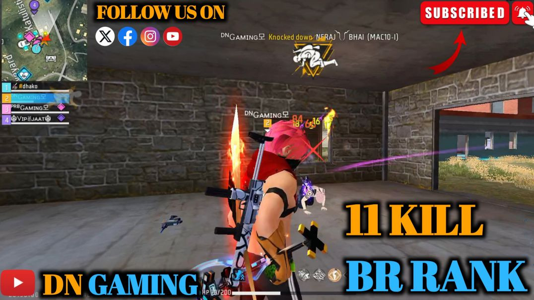 ⁣best gameplay and rusher sckil combo with my squad