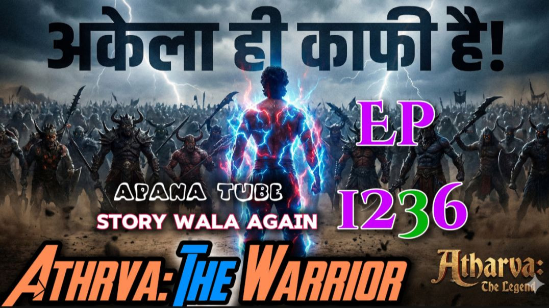 ⁣⁣⁣⁣⁣⁣⁣Athrva: The Warrior | New Ep 1236 | Hindi Audio Novel Story | @StoryWala