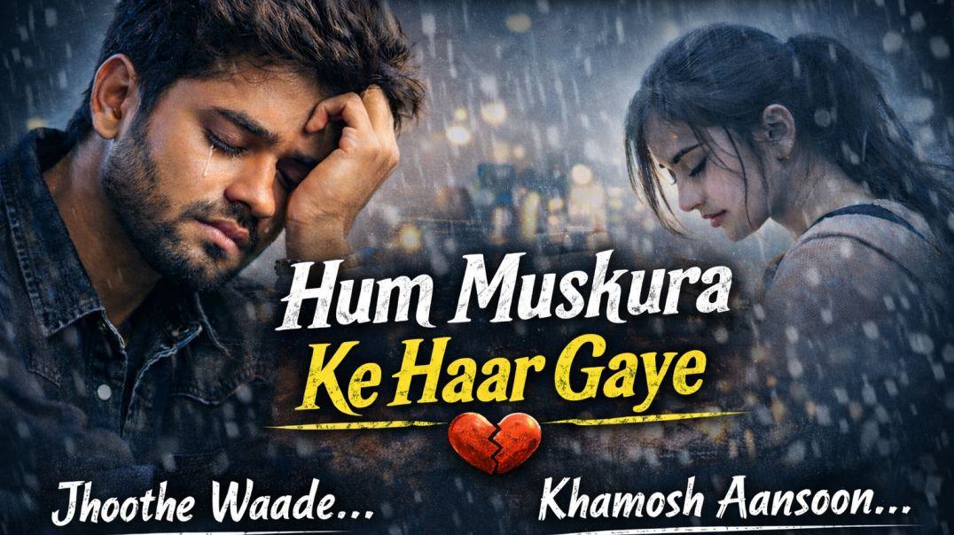 ⁣Hum Muskura Ke Haar Gaye 😭 | Heart Touching Sad Song | Emotional Breakup Song 2026|| Satya song