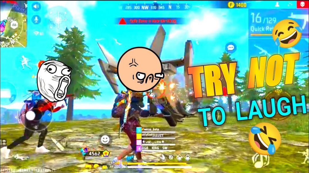 ⁣Try Not To Laugh 🤣 | Free Fire Funny Video 😂 | #funny #freefiremax #trending