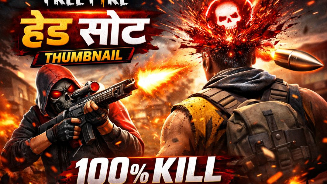 ⁣😱 1 Tap = Headshot! | Free Fire Brutal Headshot Gameplay 🔥