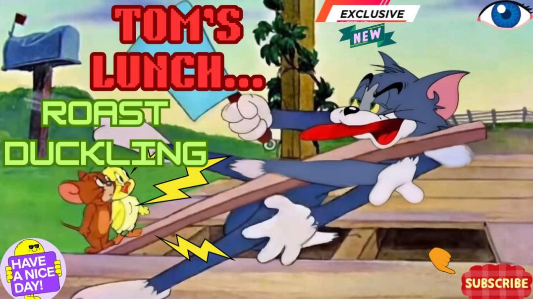 ⁣Tom’s Lunch… 😈🔥 Roast Duckling | Funniest Cartoon Short 😂