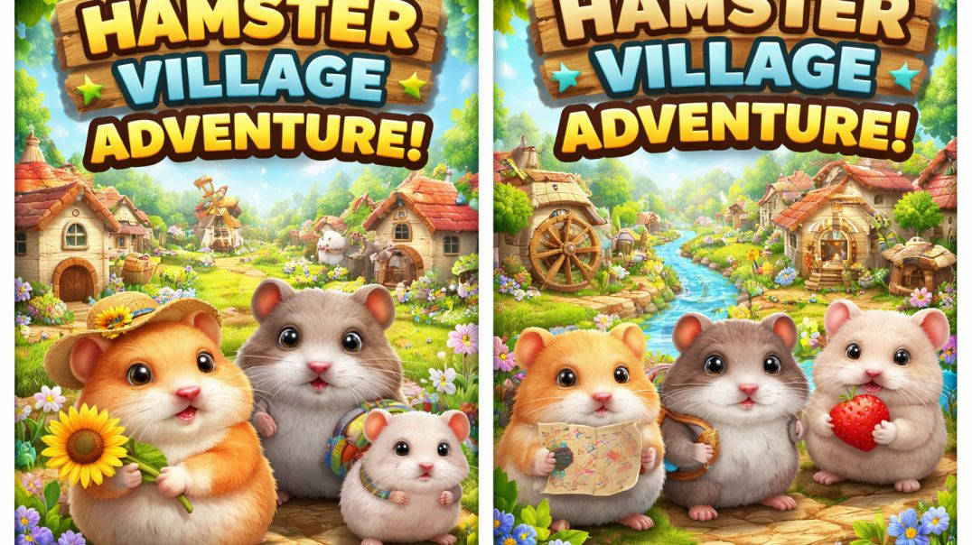 ⁣hamster village adventure #hamster #cute #story #cutepets #funny #adventure #pets #funnyanimals