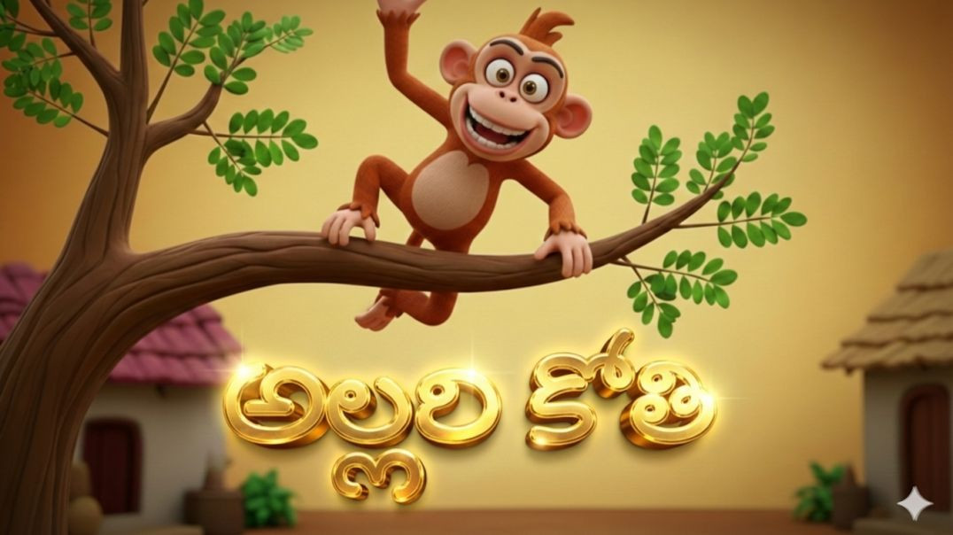 అల్లరి కోతి – పిల్లలకి బోధన ఇచ్చే కథ