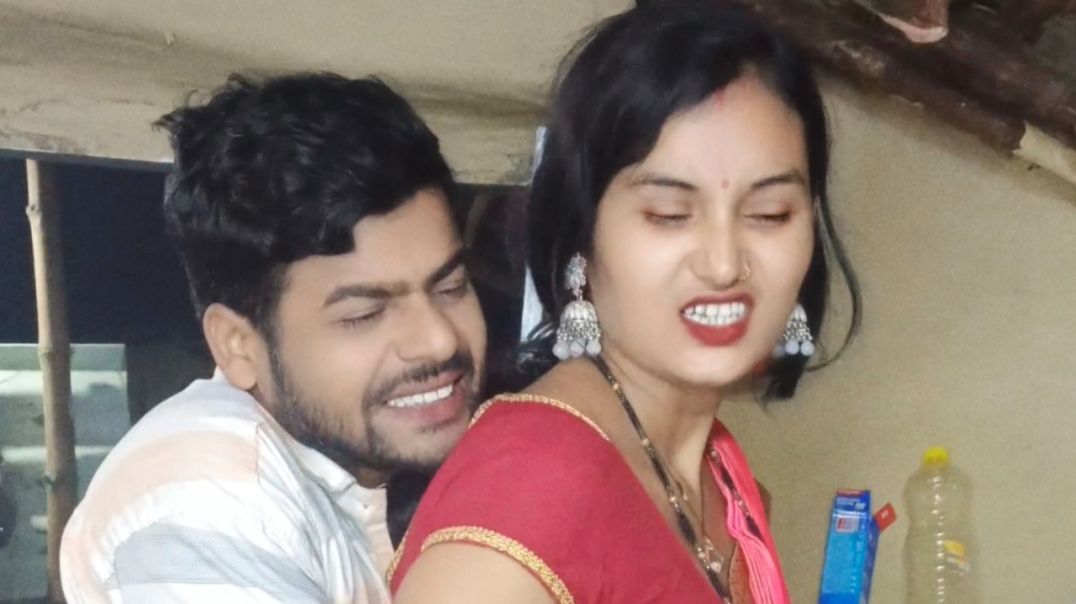 ⁣घरवाली ने पकड़ा रंगे हाथ __rakhi g comedy___maithi comedy__Sandeep suman comedy