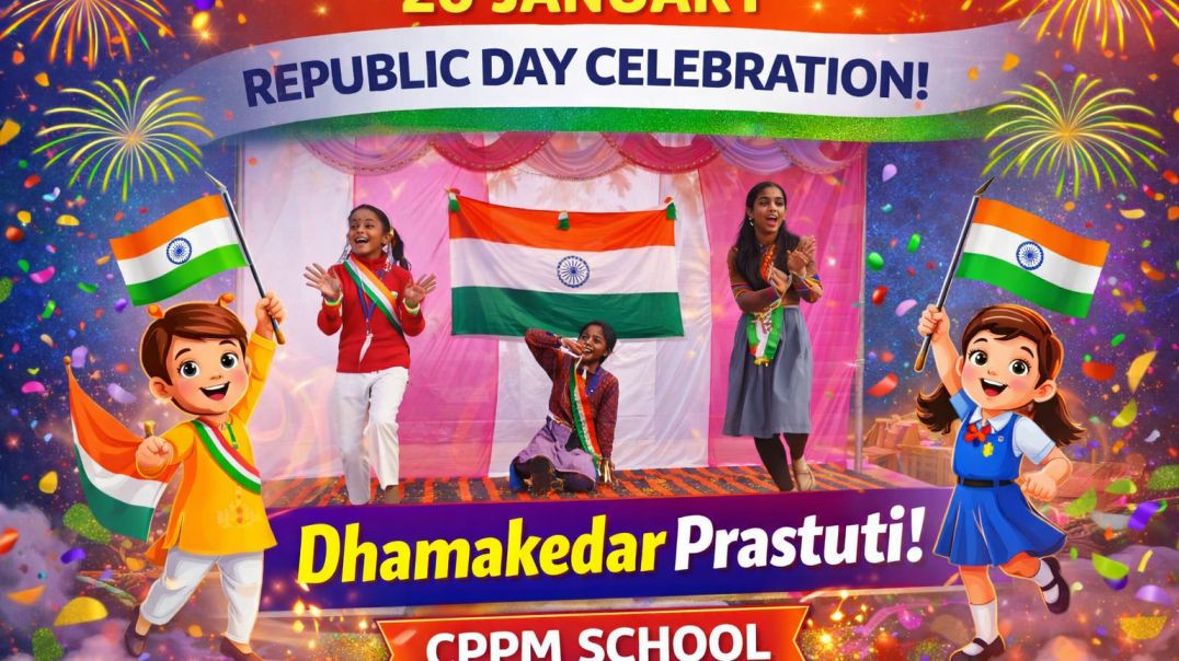 ⁣C. P. P. M. Public school ka dance performance