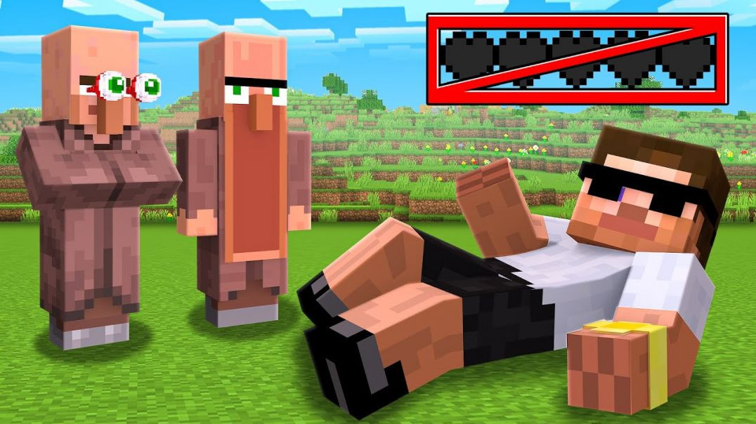 ⁣I Fooled Villager by Become Heartless in Minecraft