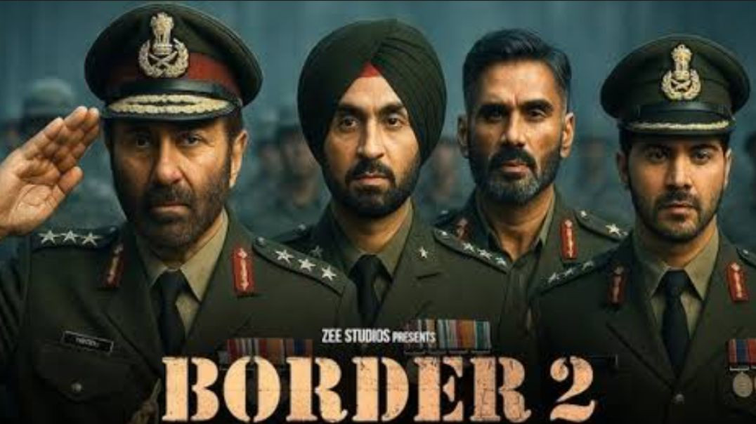 BORDER_2_Ghar_Kab_Aaoge_Sunny_Deol_Anu_Mithoon_Sonu_Roop_Arijit_Vishal_Diljit_Javed_Manoj_480P