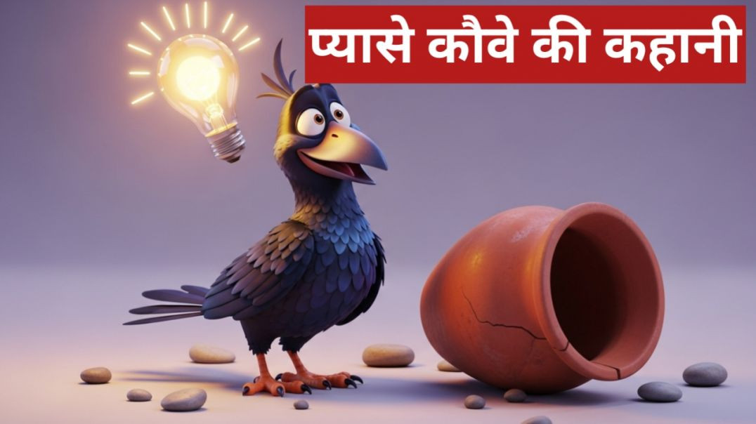 प्यास कौवे कीकहानी