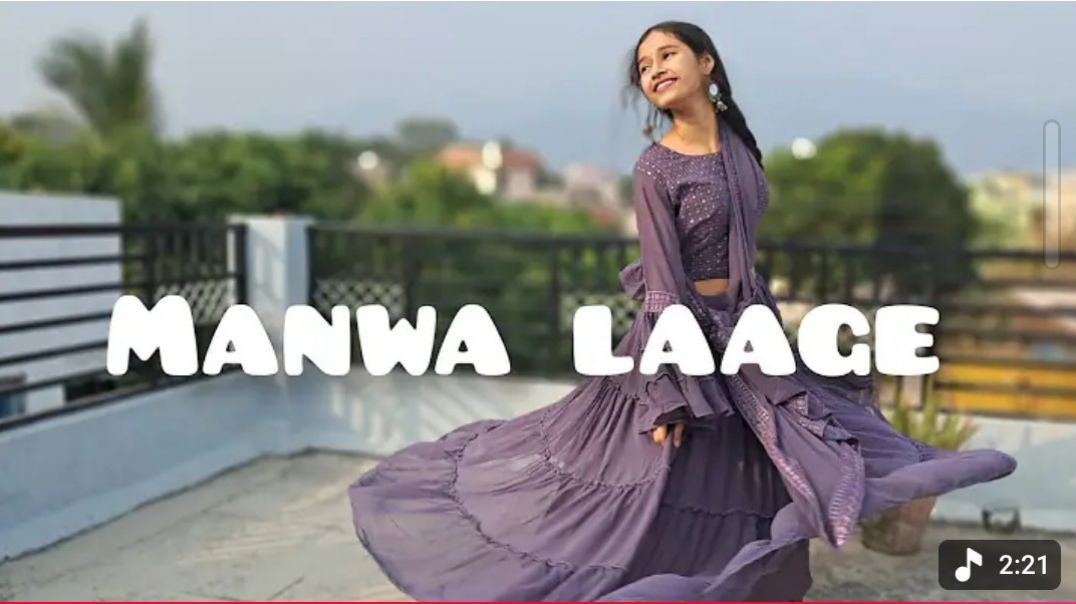 ⁣Manwa_laage____Dance_cover(360p)